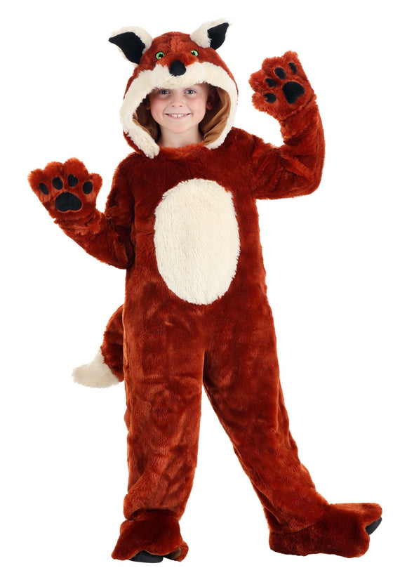 Children's Plush Fox Costume