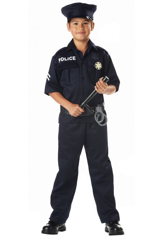 Kid's Police Costume