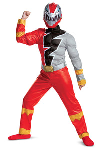 Power Rangers Dino Fury Red Ranger Kids Costume