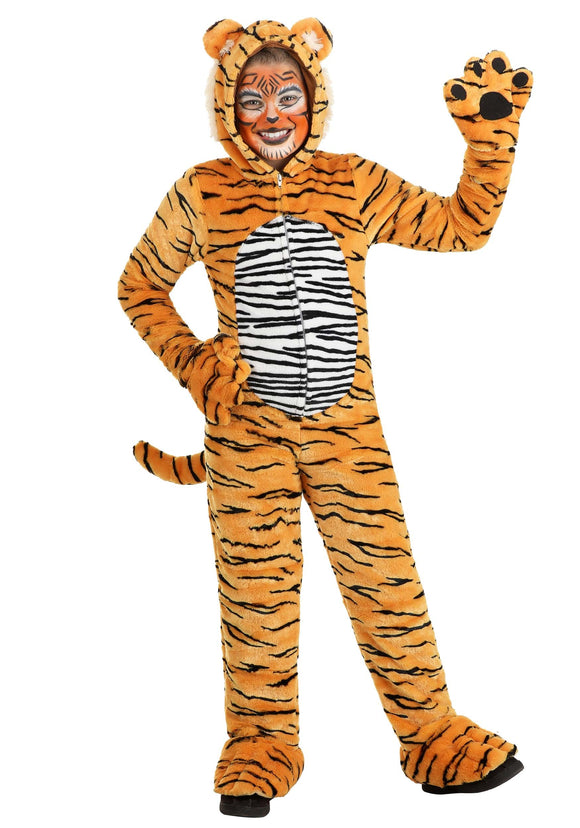 Premium Kid's Tiger Costume