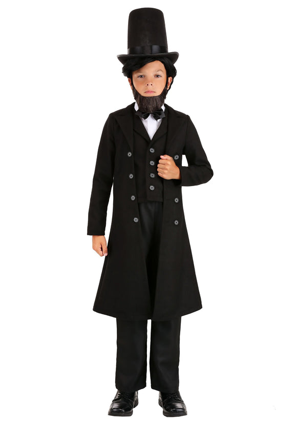 President Abe Lincoln Kid's  Costume