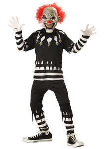 Psycho Clown Costume for Kids