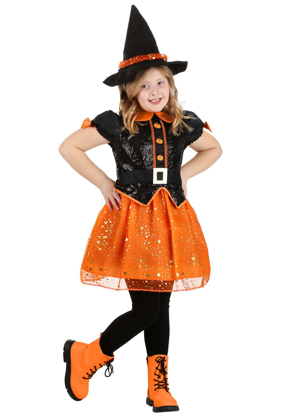 Pumpkin Patch Witch Kid's Costume