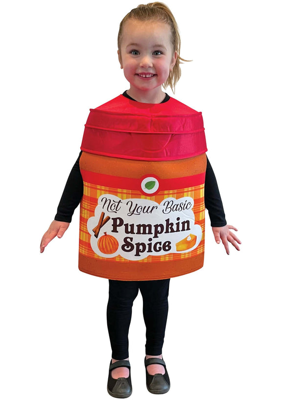 Pumpkin Spice Seasoning Kid's Costume