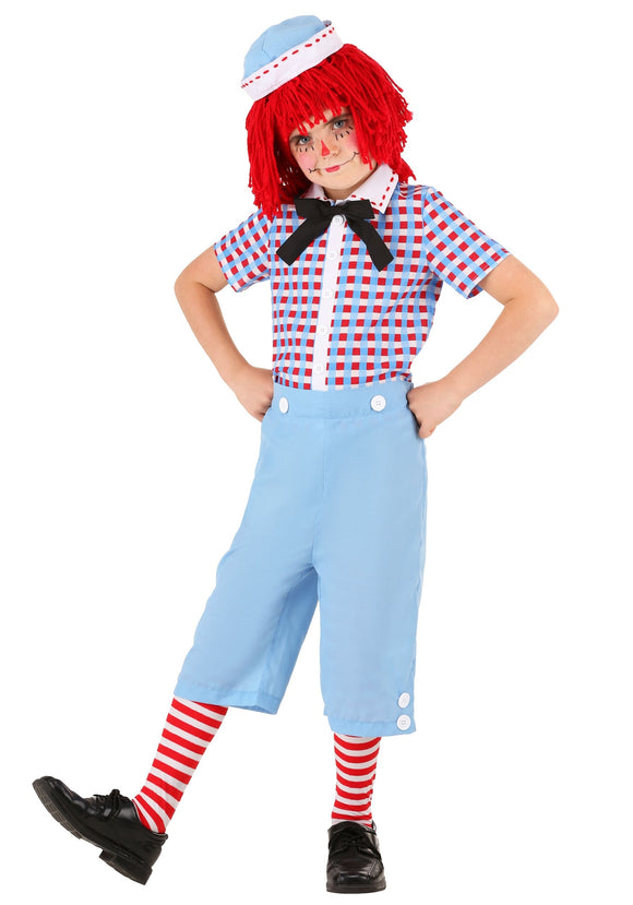 Raggedy Andy Costume for Kid's