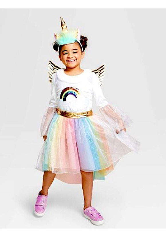 Rainbow Unicorn Costume for Kids