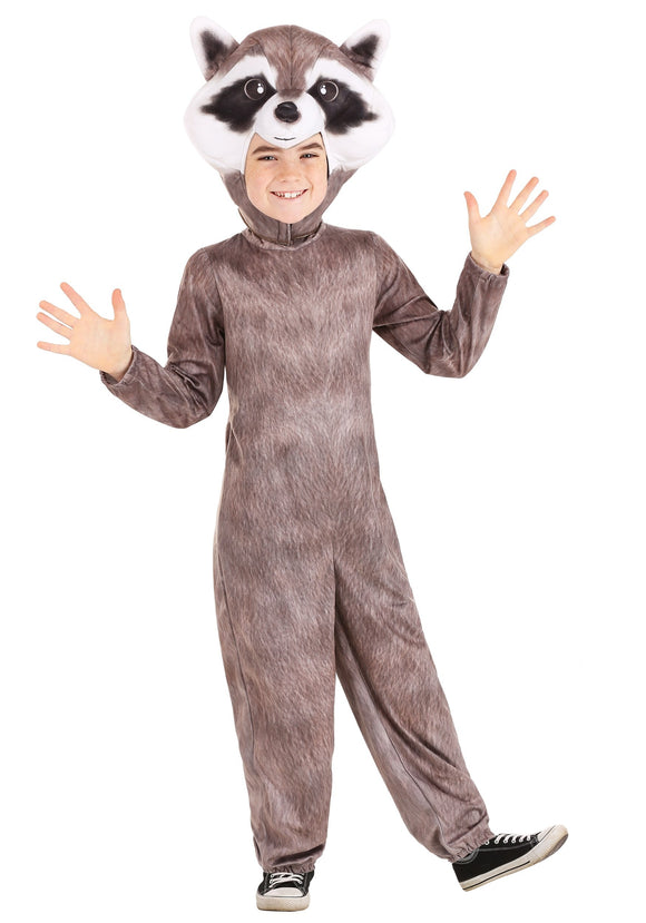 Realistic Raccoon Kid's Costume