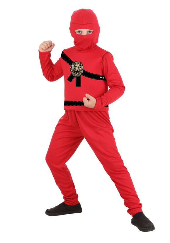 Kid's Ninja Master Costume