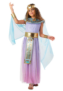 Rose Lavender Cleopatra Kid's Costume