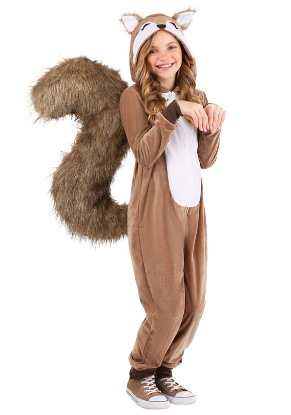 Scampering Squirrel Kids Costume