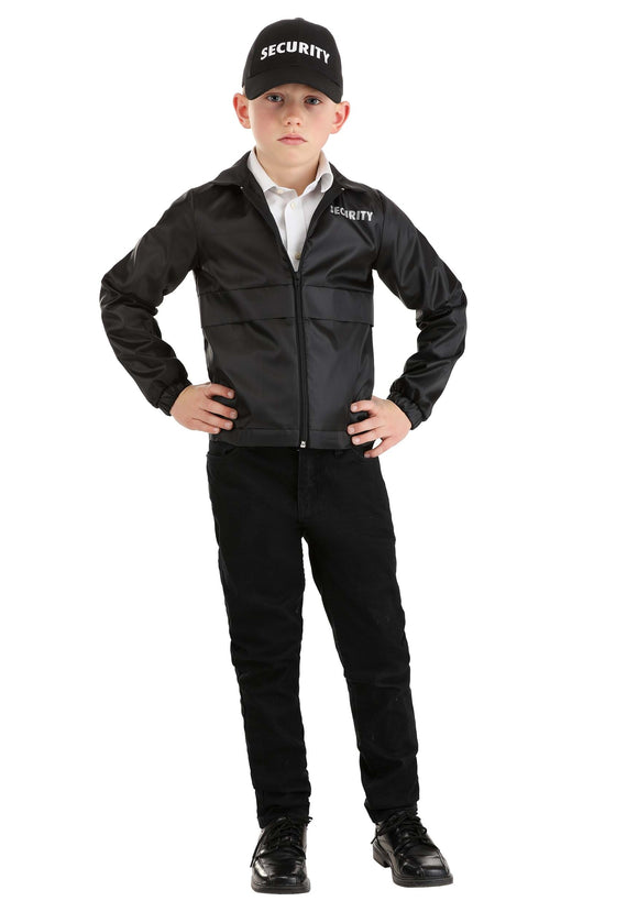 Security Guard Kid's Costume