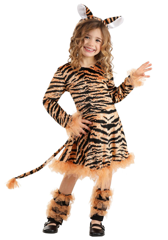 Snazzy Kid's Tiger Costume