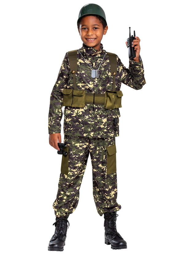 Soldier Prestige Kid's Costume