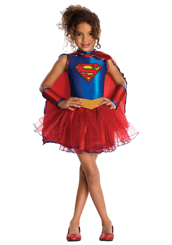 Kids Supergirl Tutu Costume