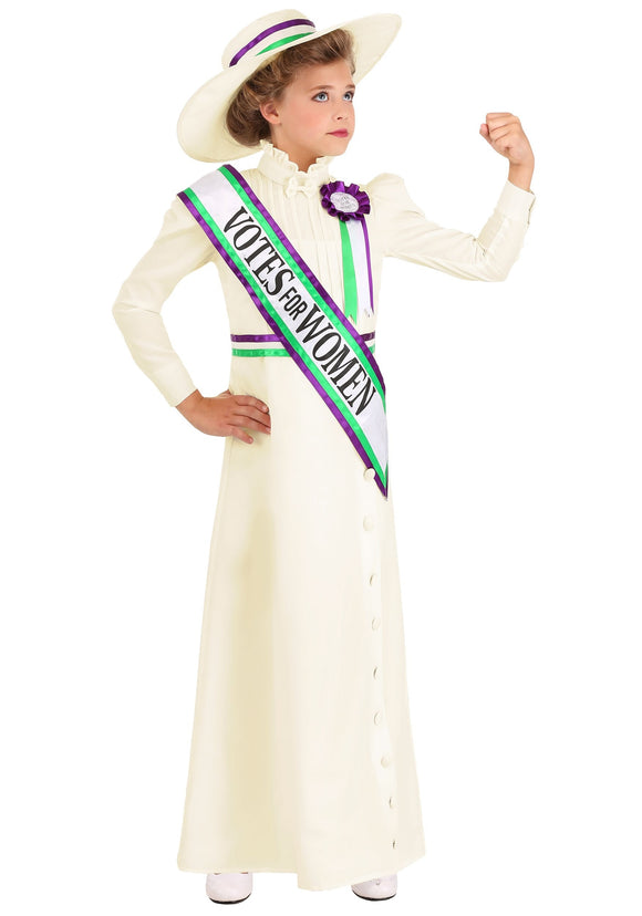 Susan B Anthony Kids Costume