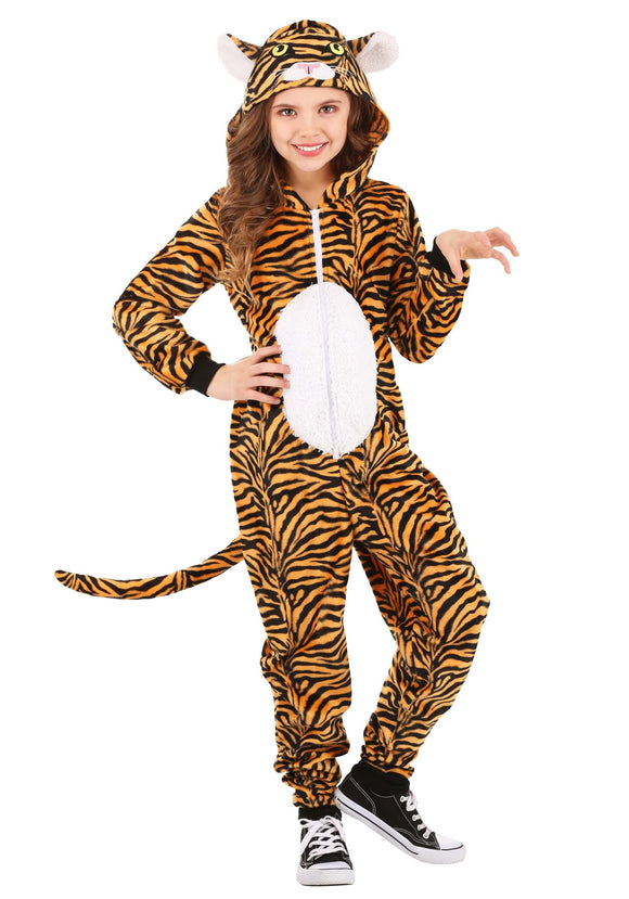 Tiger Onesie Kid's Costume