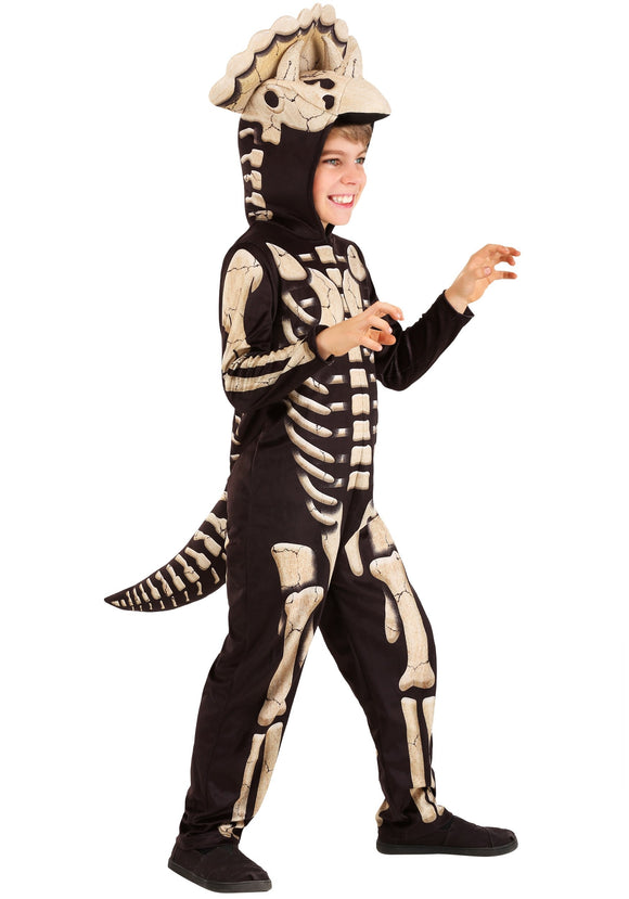 Triceratops Fossil Kid's Costume