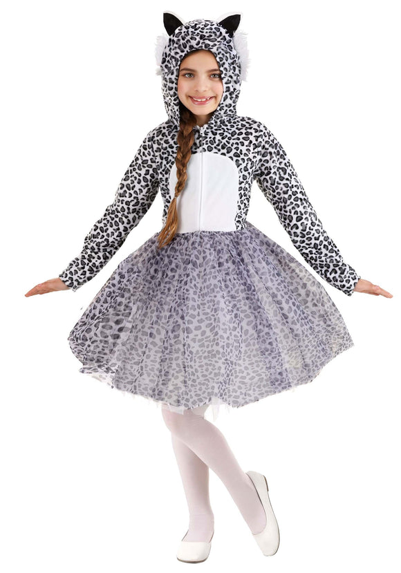 Kid's Snow Leopard Tutu Costume