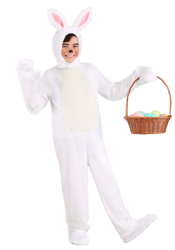 Kids White Bunny Costume