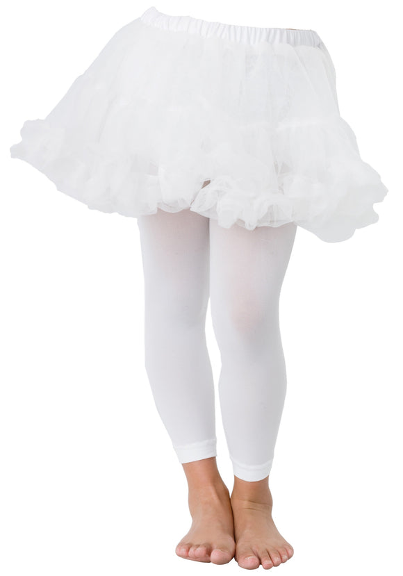 Kids White Petticoat