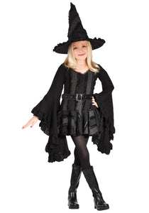 Black Witch Costume for Girls