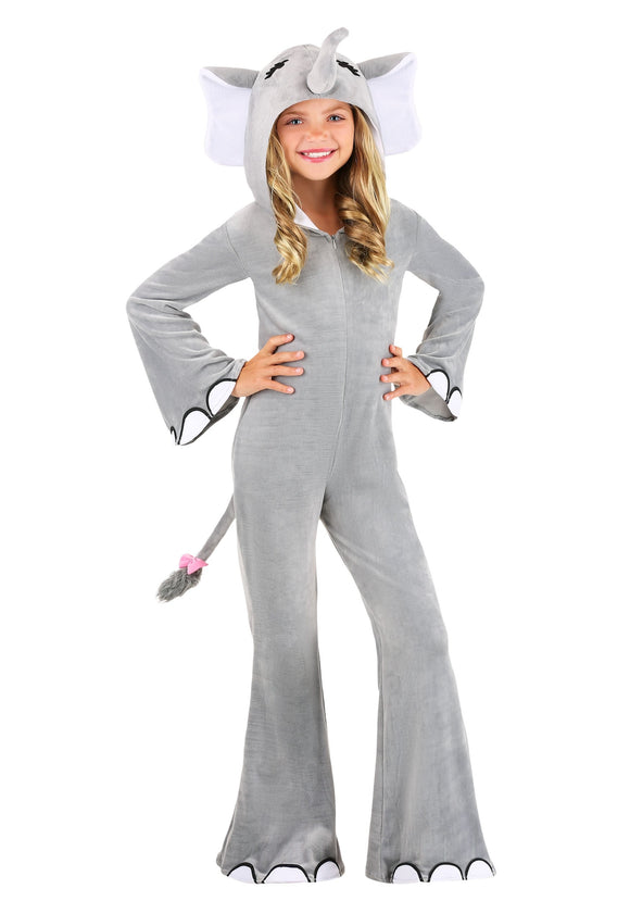 Wild Elephant Girl's Costume