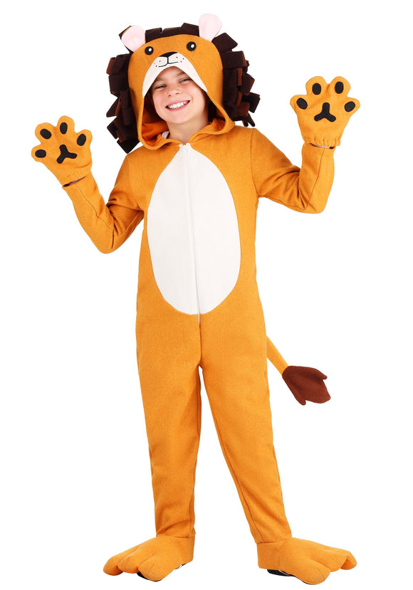 Wooly Lion Kids Costume