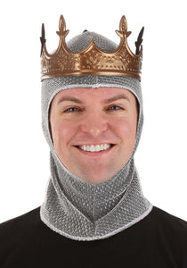 King Arthur Hood with Crown