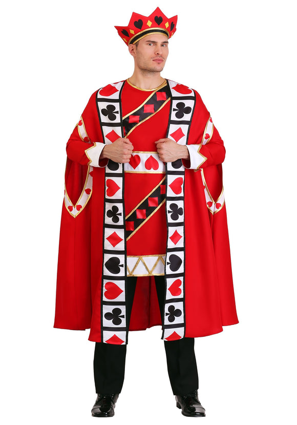 King of Hearts Costume for Men