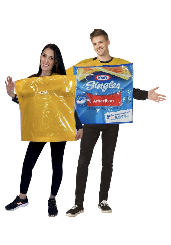 Couples Kraft Singles Cheese Costume