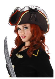 Lady Buccaneer Black Hat