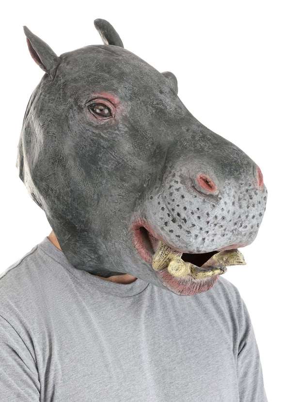 Hippo Latex Mask