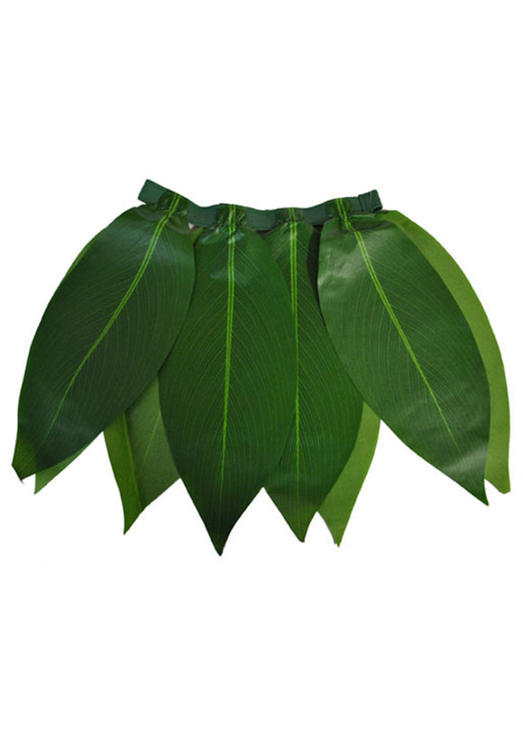 Child Leaf Hawaiian Skirt Costume