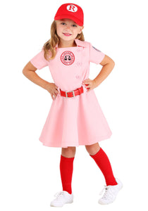 League of Their Own Toddler Dottie Luxury Costume For Girls