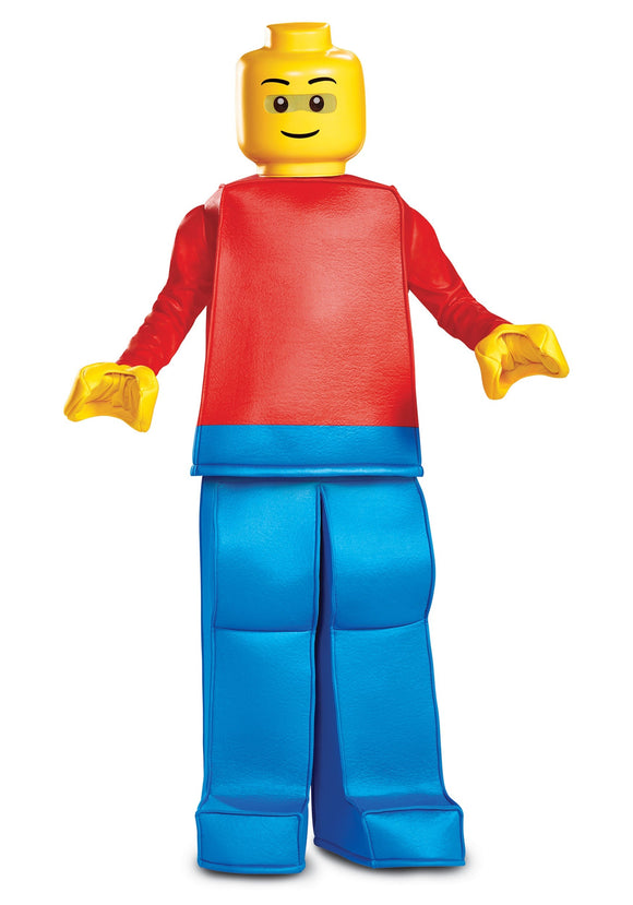 Boys Lego Prestige Lego Guy Costume