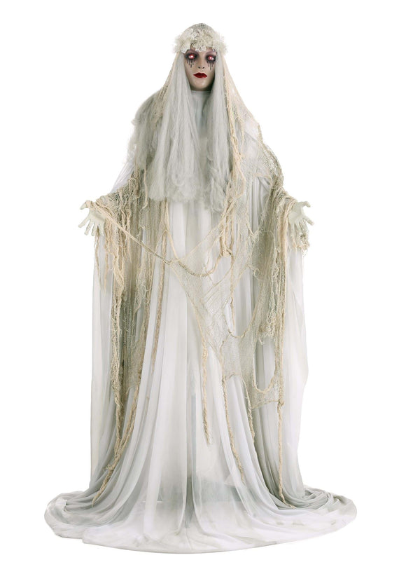Life-Size Venetian Victoria Standing Ghost Girl Decoration