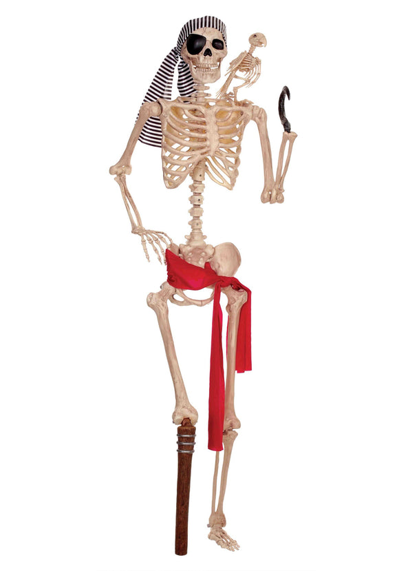 Lifesize Pirate Skeleton Decoration