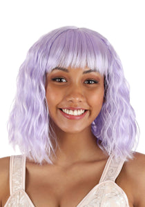 Light Purple Women's Wavy Wig