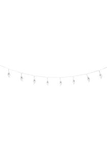 Light Up White Garland Ghost