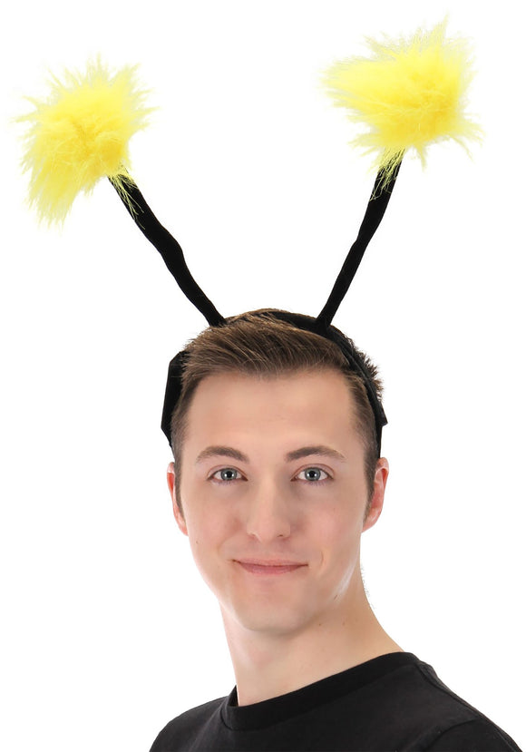 Light Up Pom Antennae LumenEars Headband