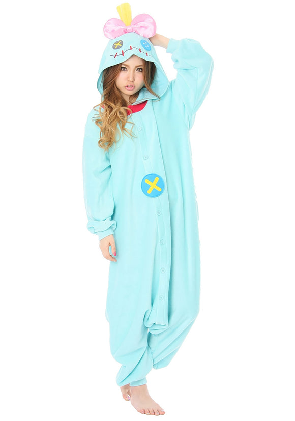 Lilo & Stitch Adult Scrump Kigurumi Onesie Costume