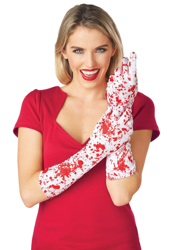 Long Bloody Women's Gloves