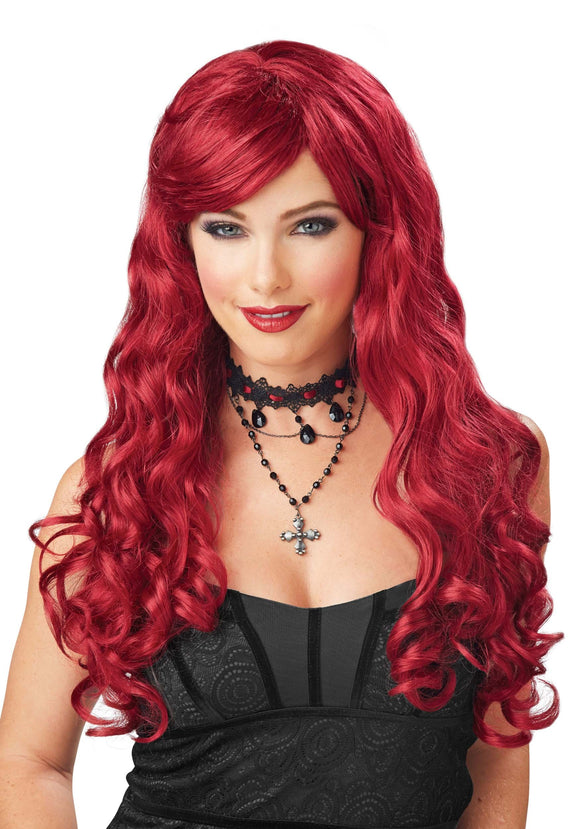 Adult Long Red Wavy Wig