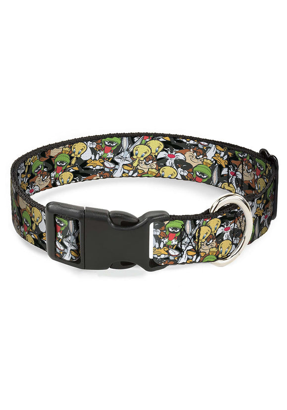 Looney Tunes 6-Character Stacked Collage Collar