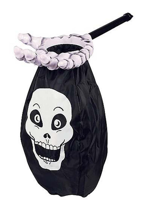 Skull Loot Scoop Treat Bag