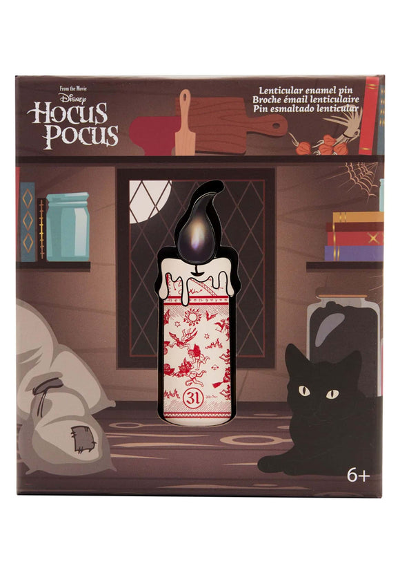Disney Houcs Pocus Lenticular Black Flame Loungefly Pin