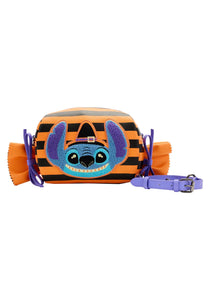 Loungefly Disney Lilo and Stitch Striped Halloween Bag