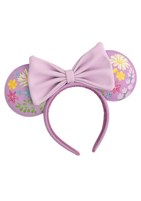 Loungefly Disney Minnie Mouse Embroidered Flowers Headband