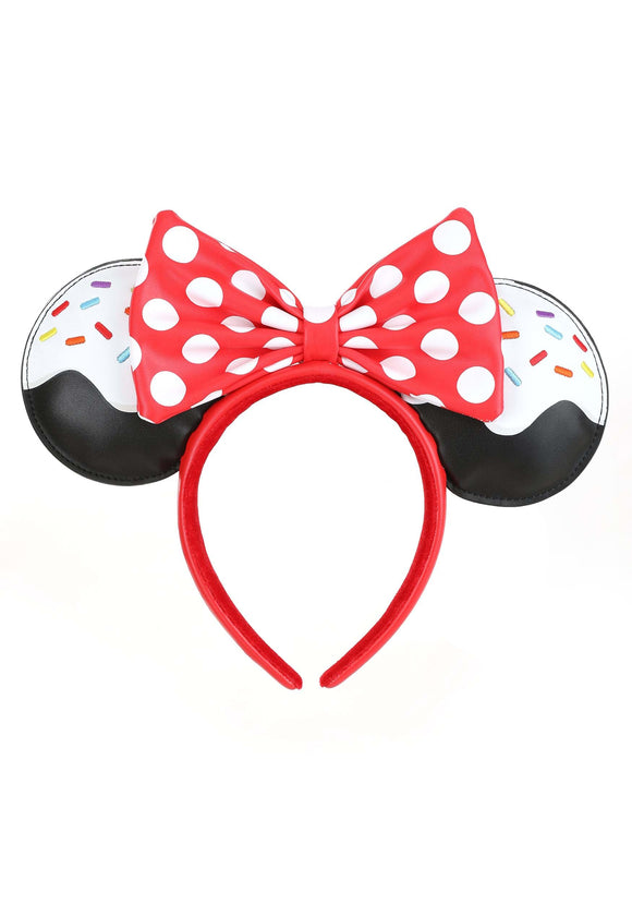 Disney Minnie Sweets Sprinkle Ear Headband from Loungefly