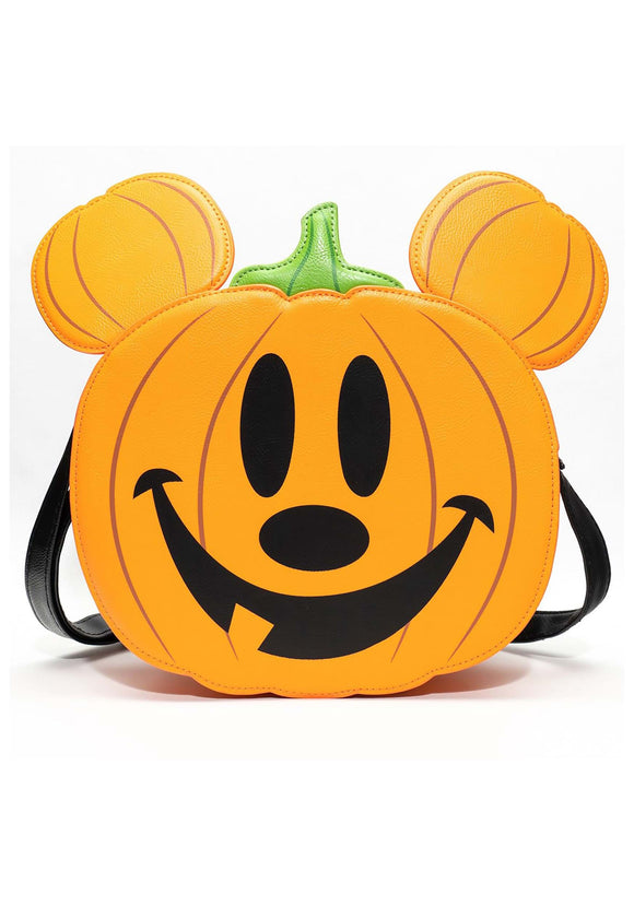 Loungefly Mickey Mouse Jack o' Lantern Mickey Crossbody Purse